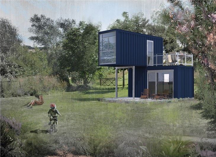 Modular Container Cabin